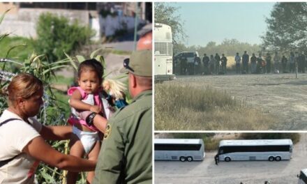 EXCLUSIVE: Child Airlifted to Texas Hospital After Migrant Group Pushes Through Border Razor Wire