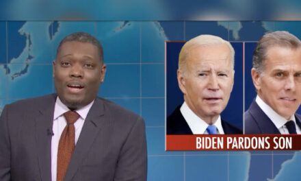 ‘Saturday Night Live’ Mocks Hunter Biden: ‘Pardon Me’