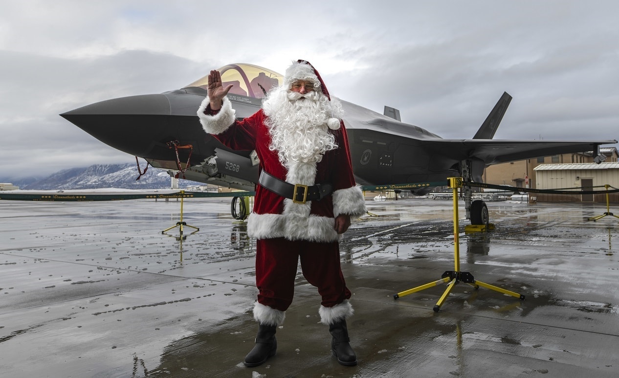 Santa Claus and F-35