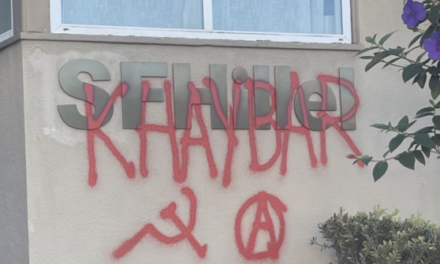 San Francisco Jewish Student Center Vandalized with Islamist Graffiti