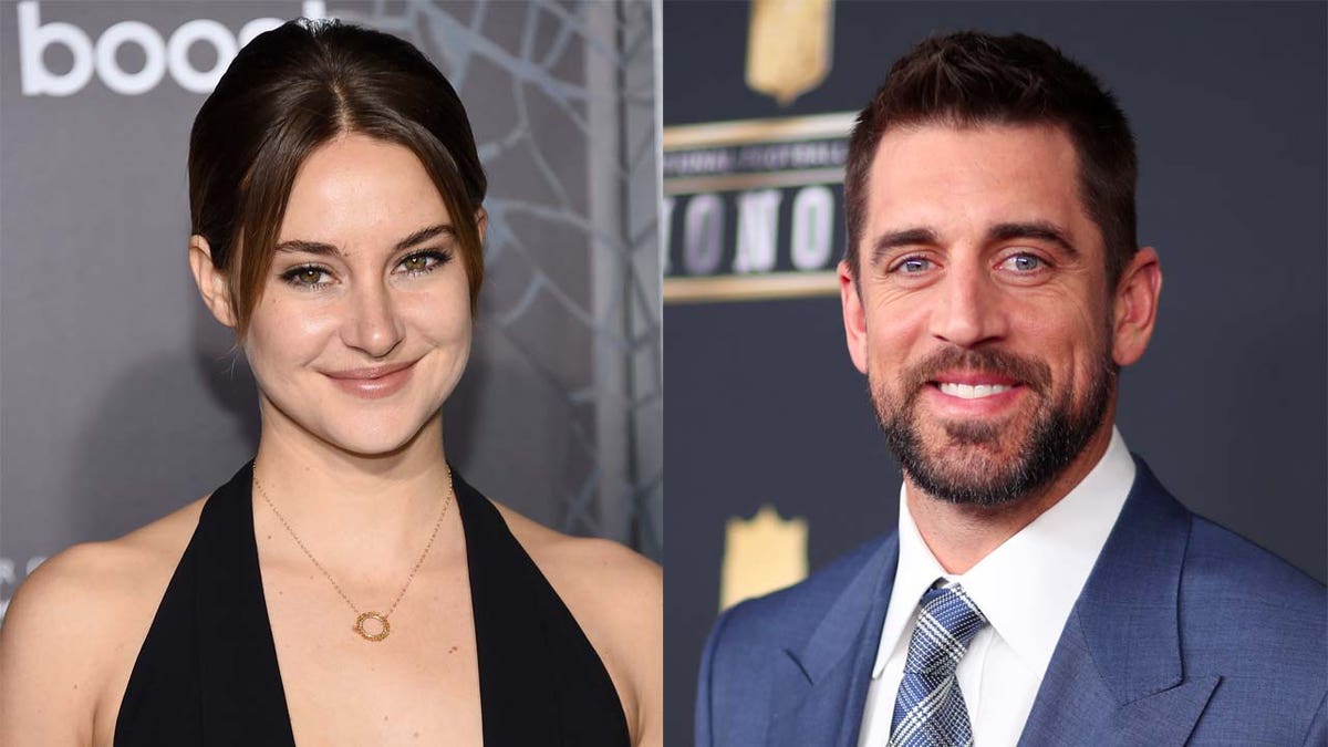 Shailene Woodley Aaron Rodgers