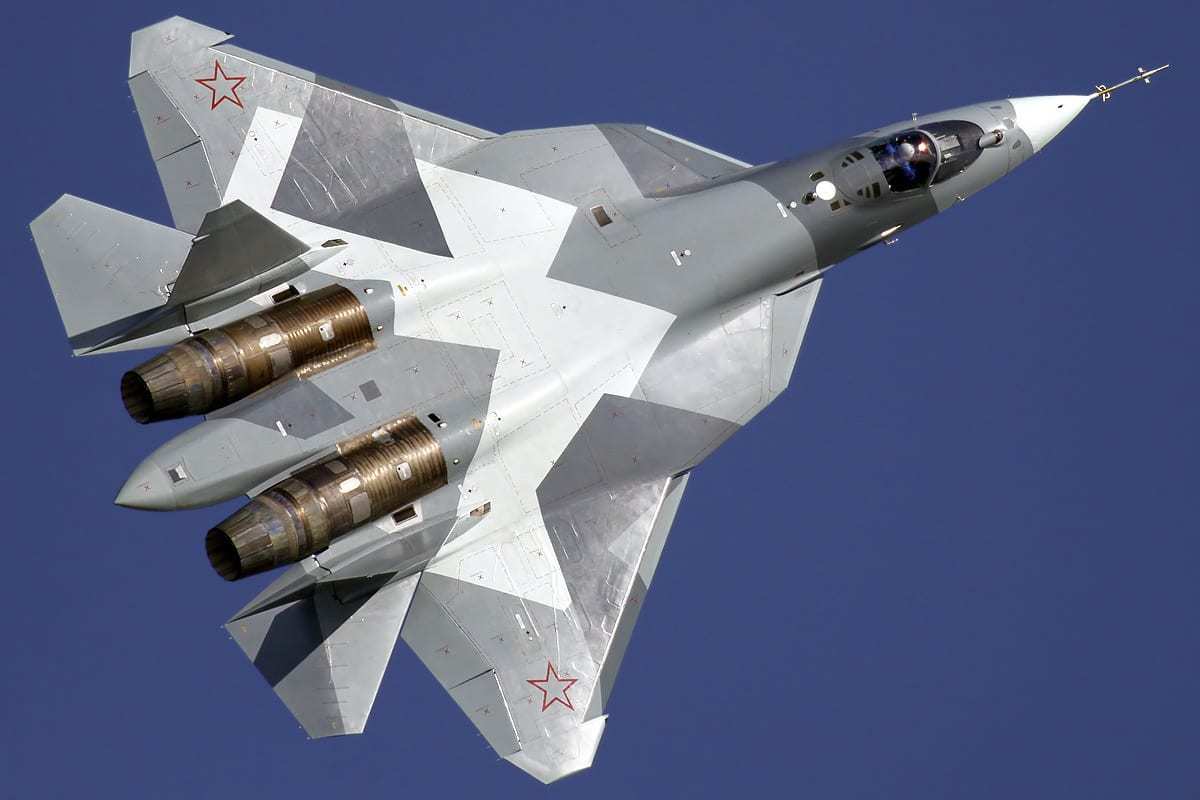 Russian Stealth Fighters Su-57 Felon