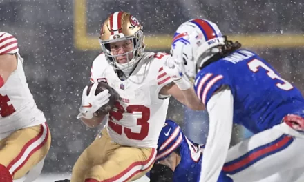 49ers RB Christian McCaffrey (knee) potentially out for season