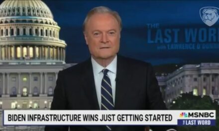 MSNBC’s O’Donnell Desperately Wants Tunnel Recognition for Biden