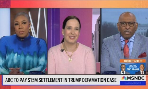 MSNBC Whines About Defamation Settlement, Fearmongers ‘Chilling Effect’