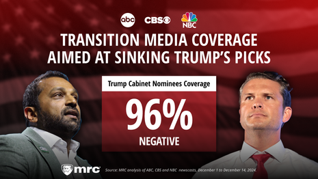 Study: Broadcast Transition Coverage Aimed At Sinking Trump’s Picks