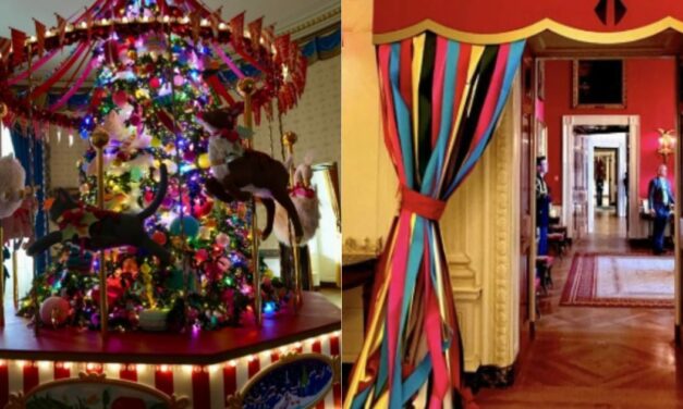 Did Jill Biden Hire Drunk Circus Clowns to Deck White House Halls?