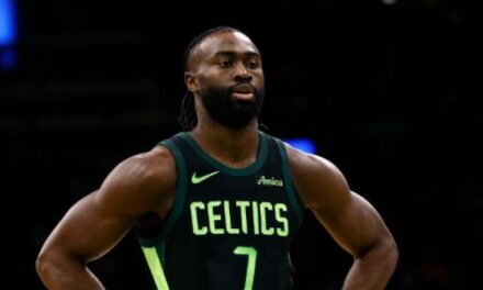 Celtics Jaylen Brown Fined $25K Over Throat Slashing Gesture