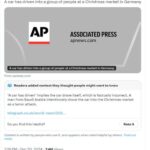 AP gets lit up like a Christmas tree for blaming apparent terrorist attack on the car