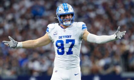 Lions’ Aidan Hutchinson ‘on track’ for potential Super Bowl appearance: ‘I’m going to be back’