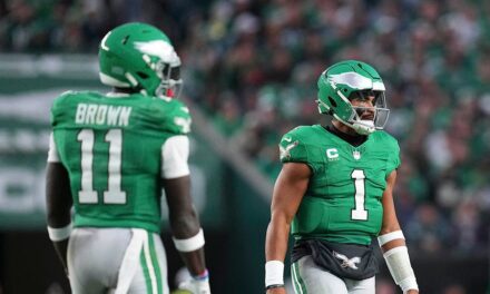 Eagles tandem Jalen Hurts, AJ Brown have fractured relationship, veteran teammate says: ‘Things have changed’