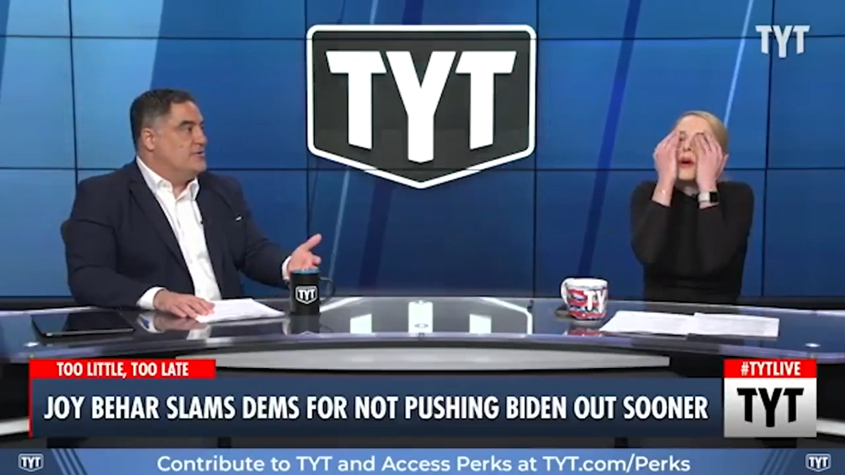 'The Young Turks' co-host Ana Kasparian expressed dread about Harris becoming California governor