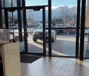 Watch this man intentionally crash his new Subaru through the dealer’s front door