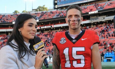 Reporter Stole The Show During Dr. Pepper Halftime Challenge At SEC Championship Game