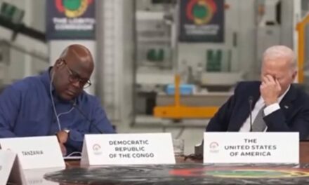 THIS IS BAD: Joe Biden Appears to Fall Asleep in Middle of Meeting with African Leaders (VIDEO)