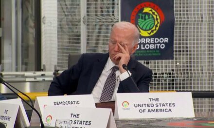 Biden appears to rest his eyes at African summit in Angola