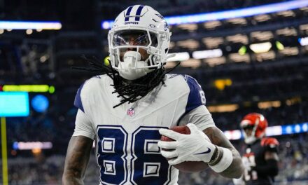 Cowboys shut down star CeeDee Lamb for rest of season due to shoulder injury