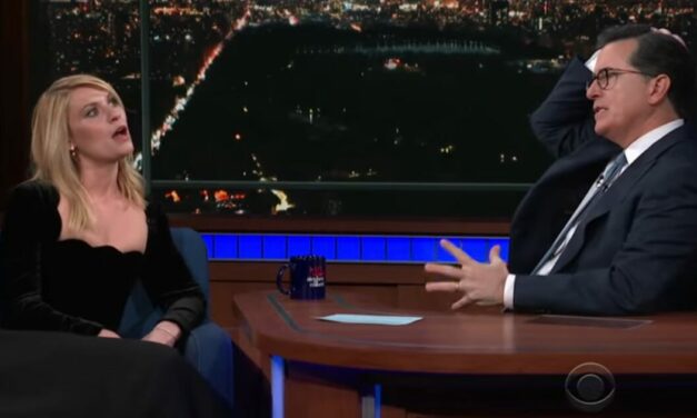 Unearthed Trump Era Video From 2018 Shows Homeland Actress Claire Danes Telling Stephen Colbert the Intelligence Community Allied With Journalists