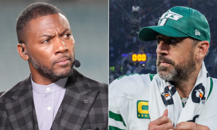 ESPN star fires back at Aaron Rodgers after Jets QB calls on critics to share ‘vax status’