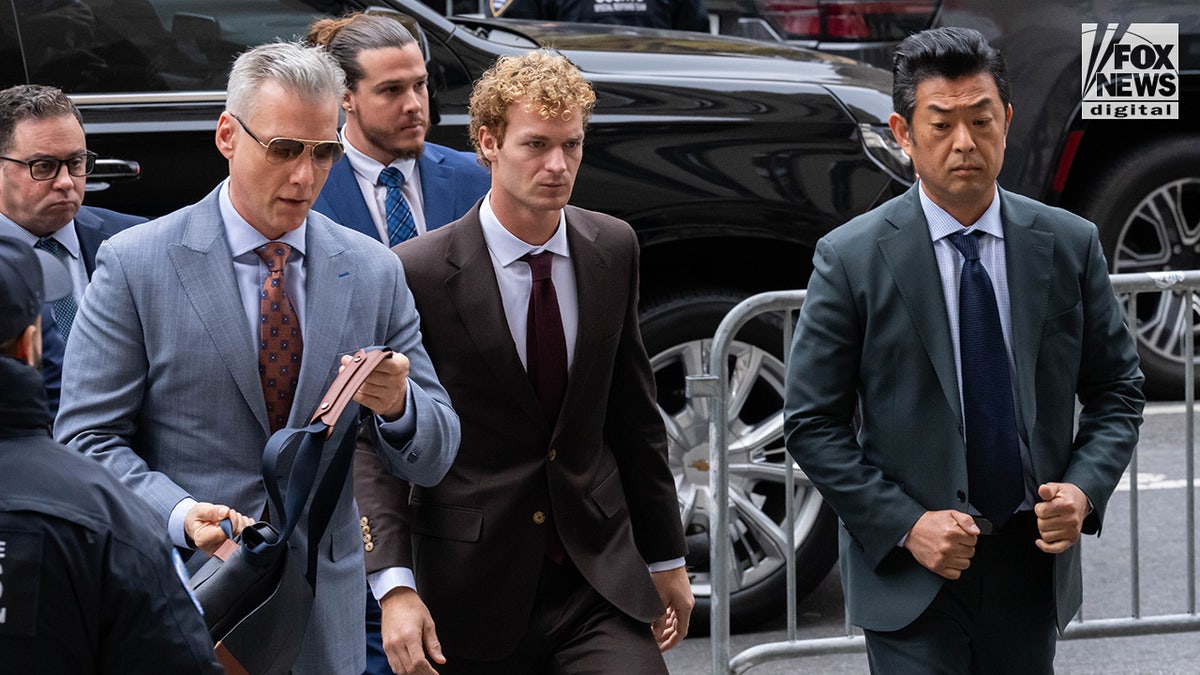 Daniel Penny arrives at Manhattan Criminal Courthouse in New York City