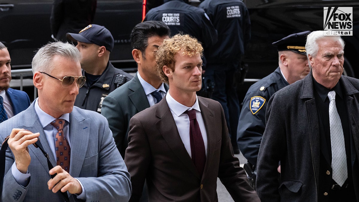 Daniel Penny arrives at Manhattan Criminal Courthouse in New York City