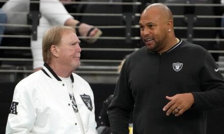 Raiders owner Mark Davis offers telling response to speculation about Antonio Pierce’s future