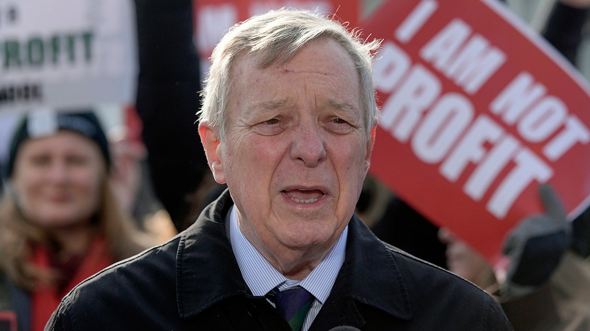 Dick Durbin on Capitol Hill