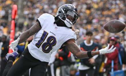 Ravens suspend Diontae Johnson 1 game after refusing to play vs Eagles