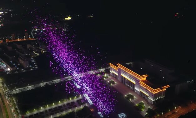 DRONE PSYOP SOLVED: Chinese drones from light show in September used by Biden Regime to control American thoughts and create anti-religious alien-invasion ânarrativeâ