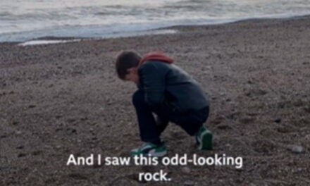 FASCINATING: Boy Finds 60,000 Year-Old Axe on a Beach in England (VIDEO)