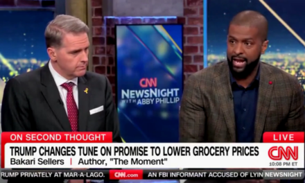 Scott Jennings tells CNN commentator not to touch him during tense exchange about Trump, grocery prices