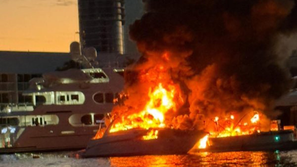 Lauderdale Marina fireball