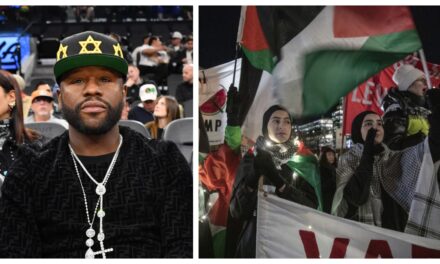 Floyd Mayweather Attacked By Pro-Palestinian Mob For Supporting Israel