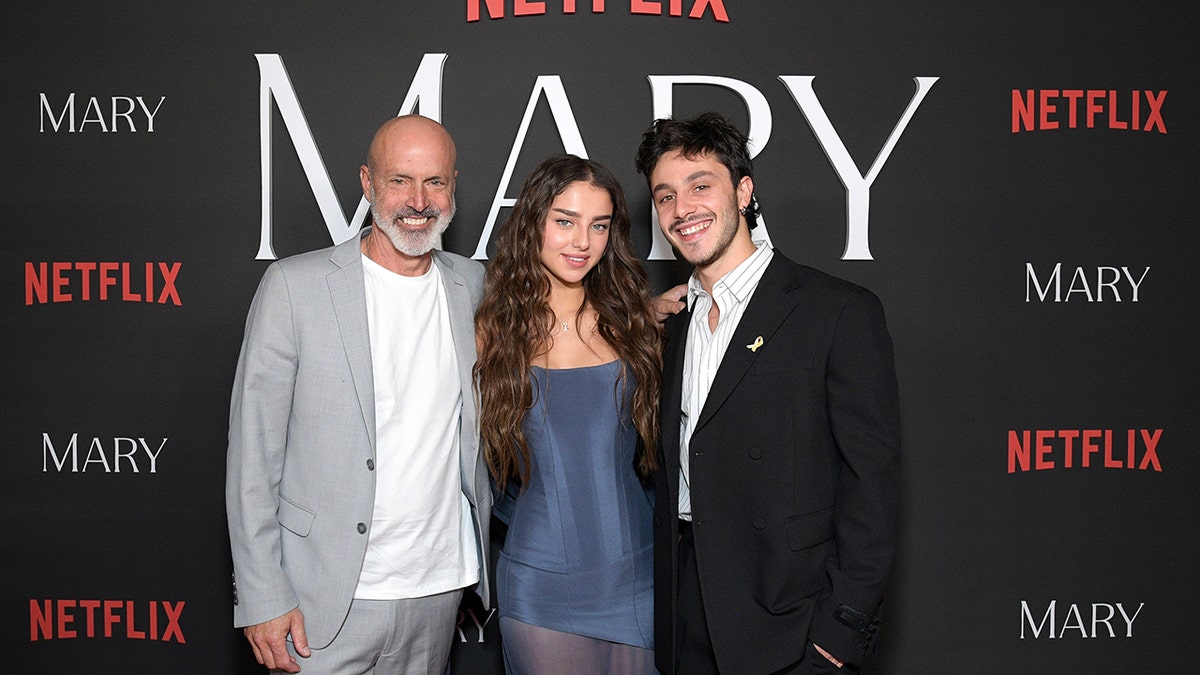  D. J. Caruso, Noa Cohen, and Ido Tako attend the Los Angeles special screening of Netflix's 