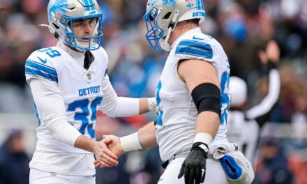 NFL Fans React to Strange Clip of Lions Kicker Jake Bates