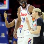 Joel Embiid Throws Tantrum At Female Ref, Gets Ejected For Heated Outburst