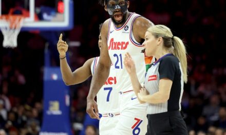 Joel Embiid Throws Tantrum At Female Ref, Gets Ejected For Heated Outburst