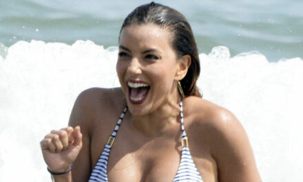 Eva Longoria Dumps Out Bikini Content From Her Christmas Vacation