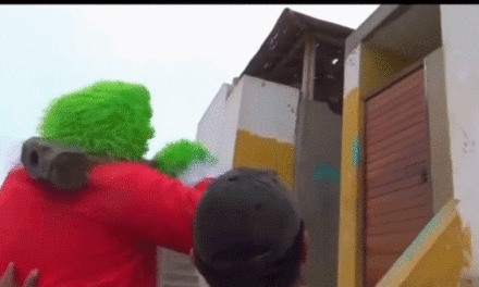 Police officer dressed as the ‘Grinch’ steals Christmas spirit during drug bust