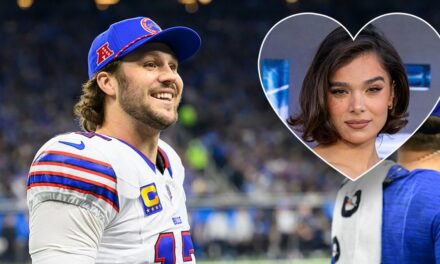 Bills’ Josh Allen gushes over fiancée Hailee Steinfeld and her impact on his stellar season