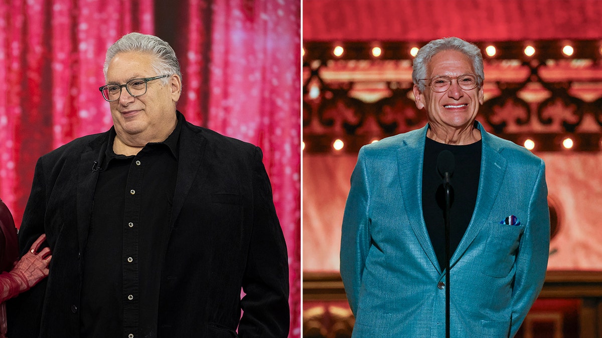 Harvey Fierstein then and now