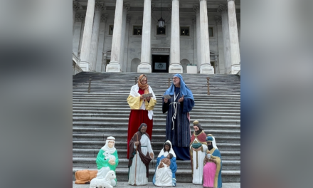 Nativity Scene Debuts at U.S. Capitol with Prayer, Carols, and the Biblical Christmas Story Thanks to Courageous Christian Group