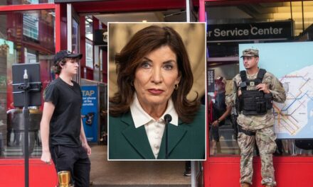 Hochul deploys hundreds of National Guard members to NYC subway system