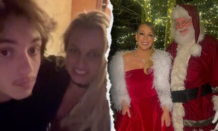 Britney Spears’ emotional Christmas reunion, Mariah Carey’s Santa moment top Hollywood’s holiday celebrations