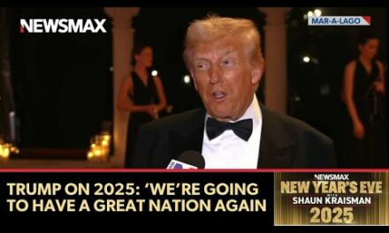 Trump on 2025 hopes:  “We’re going to have a great nation again.” | NEWSMAX New Year’s Eve