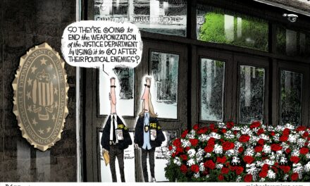 Michael Ramirez: Federal Bureau of Intimidation 12-17-24