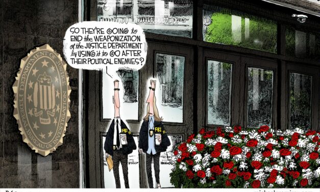 Michael Ramirez: Federal Bureau of Intimidation 12-17-24