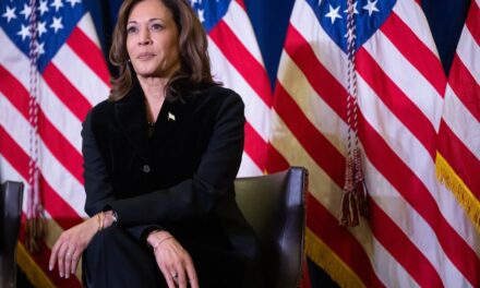 Harris Tells Disheartened Democrats to ‘Stay in the Fight’ After Election Defeat