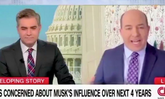 Watch: Brian Stelter, Jim Acosta go “REEEEE” over Elon Musk’s making them look dumb