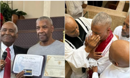 Denzel Washington Receives Minister’s License